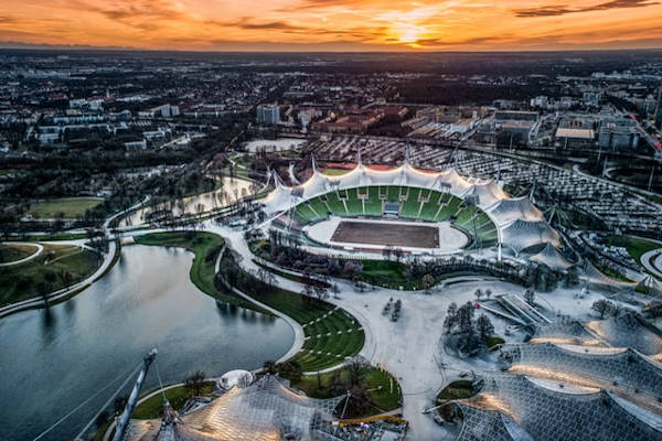Der Olympiapark in München